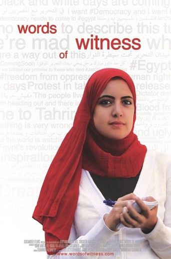  Words Of Witness Poster