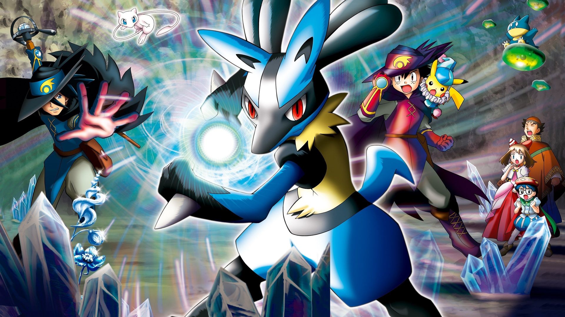 Pokémon: Lucario and the Mystery of Mew Backdrop