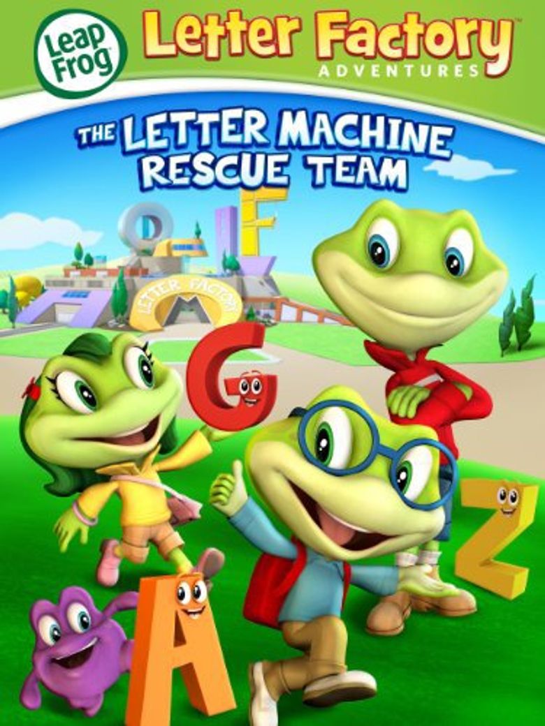 Leap Frog Letter Factory Adventures: The Letter Machine Rescue Team Poster