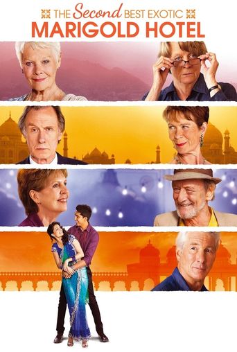  The Second Best Exotic Marigold Hotel Poster