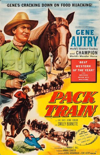  Pack Train Poster