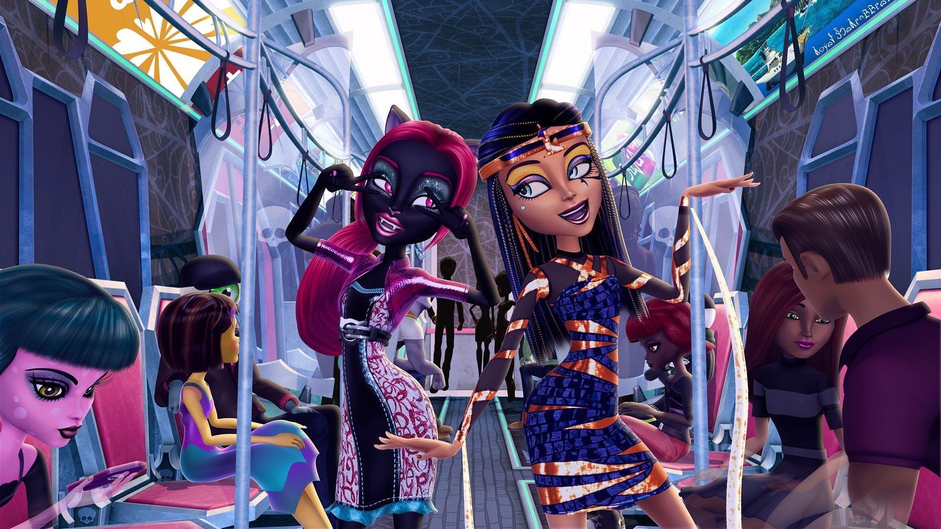 Monster High: Boo York, Boo York Backdrop