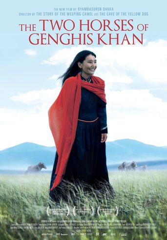  The Two Horses of Genghis Khan Poster