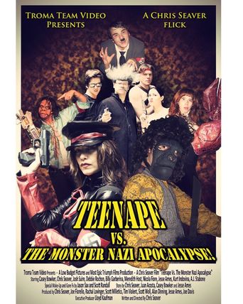  Teenape Vs. The Monster Nazi Apocalypse Poster