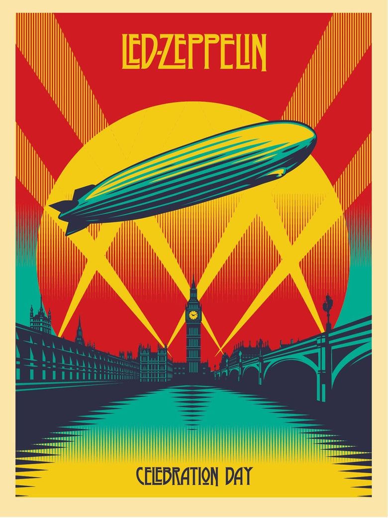 Led Zeppelin: Celebration Day Poster