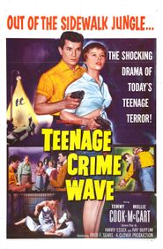  Teen-Age Crime Wave Poster
