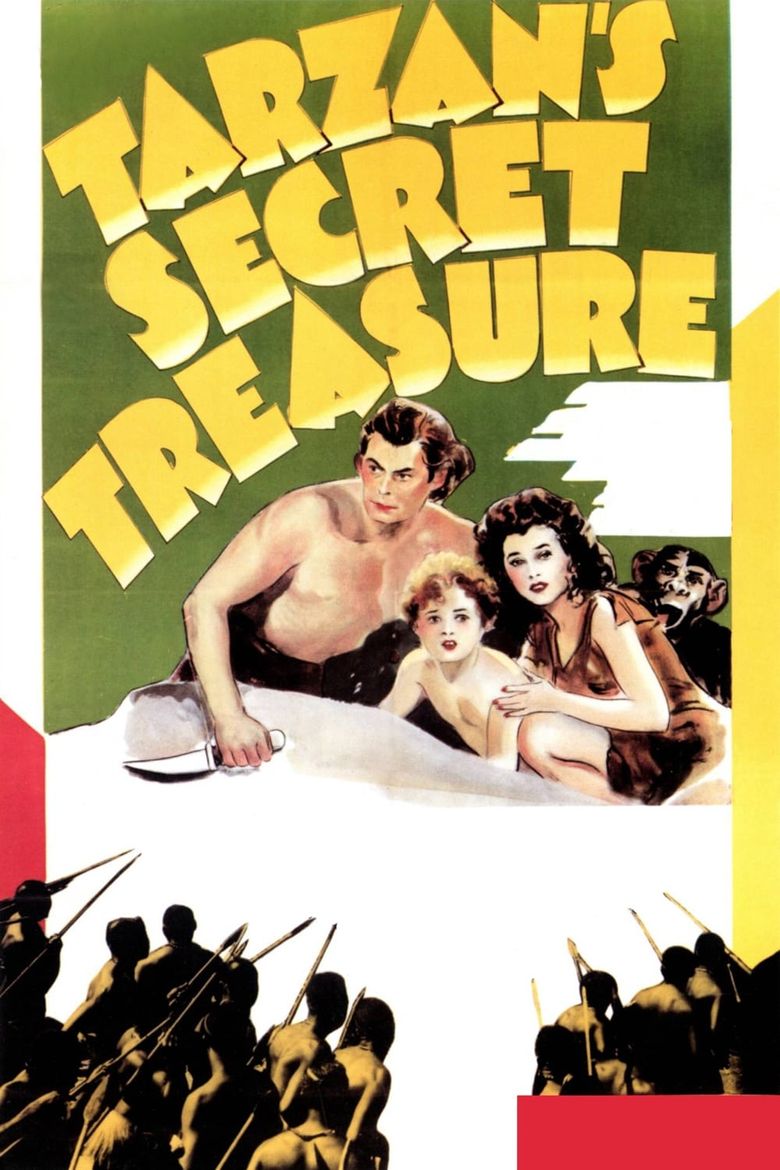 Tarzan's Secret Treasure Poster