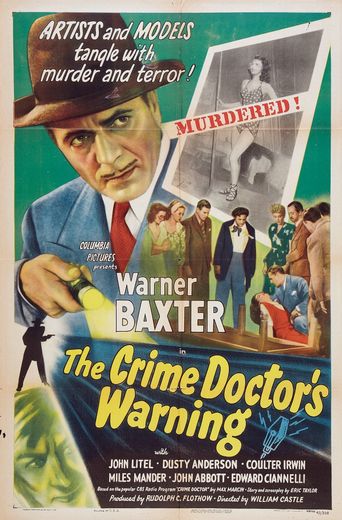  The Crime Doctor's Warning Poster