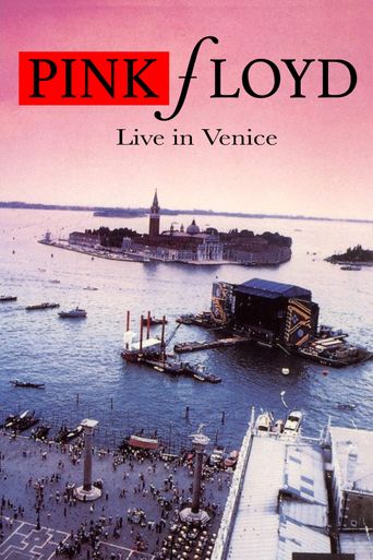  Pink Floyd Live in Venice Poster