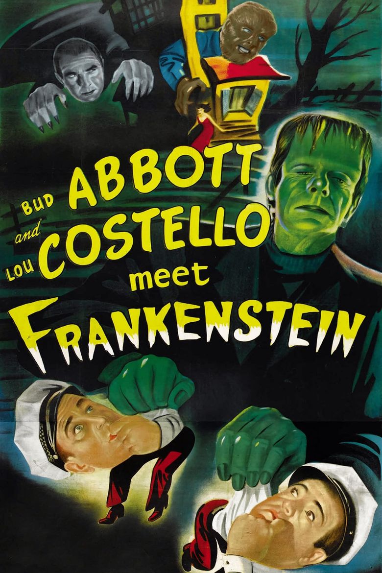 Bud Abbott and Lou Costello Meet Frankenstein Poster