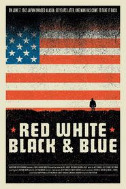 Red White Black & Blue Poster