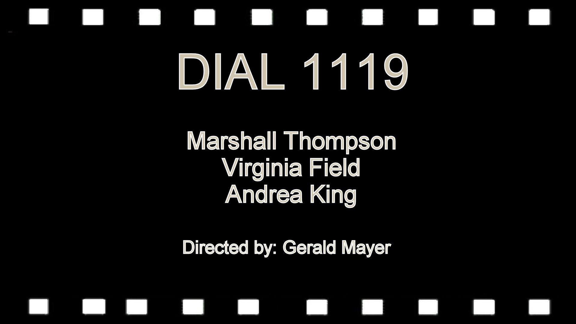 Dial 1119 Backdrop