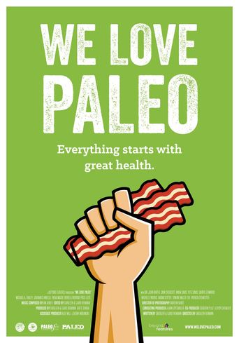  We Love Paleo Poster
