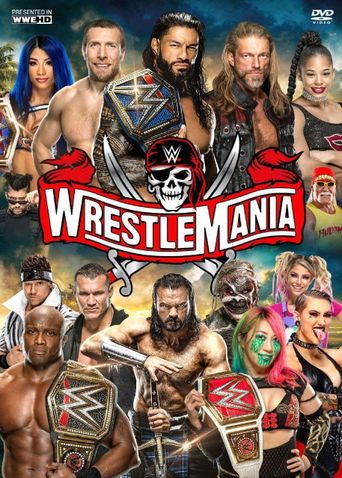  WWE WrestleMania 37 (Night 1) Poster
