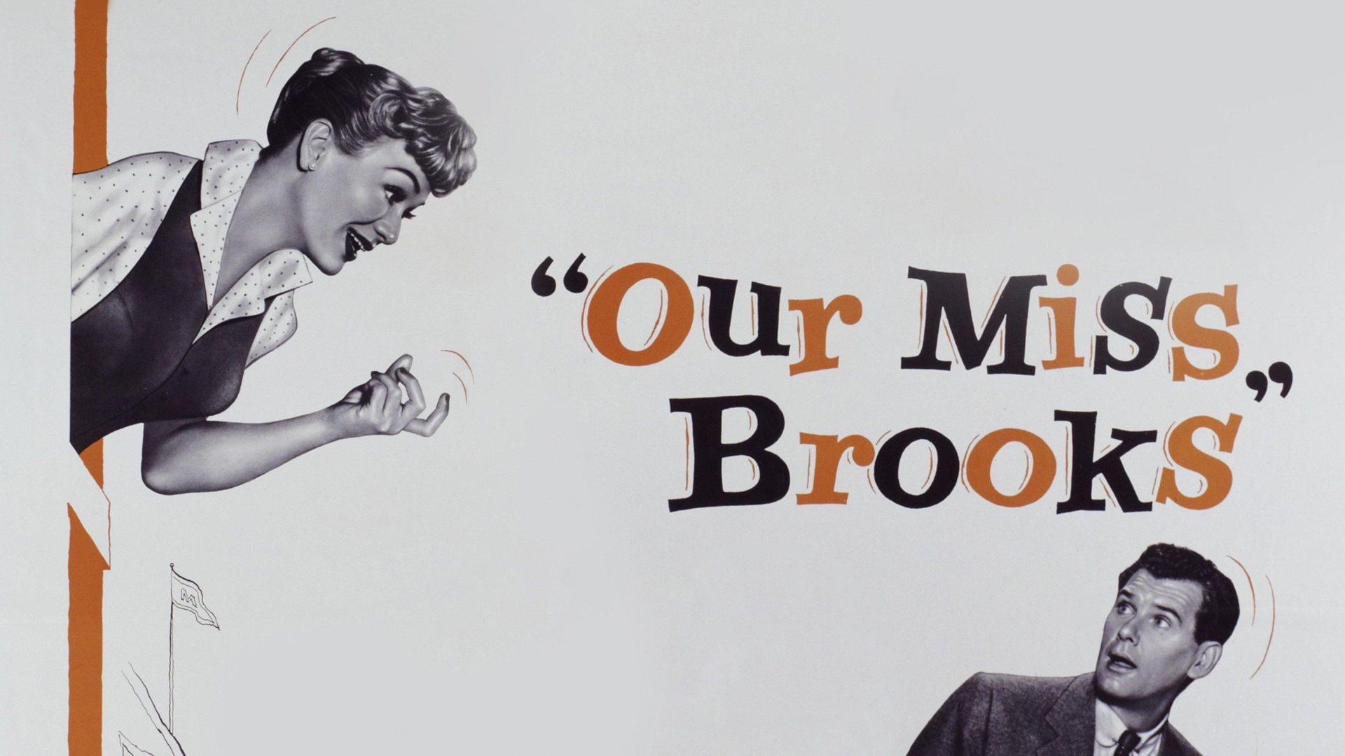 Our Miss Brooks Backdrop
