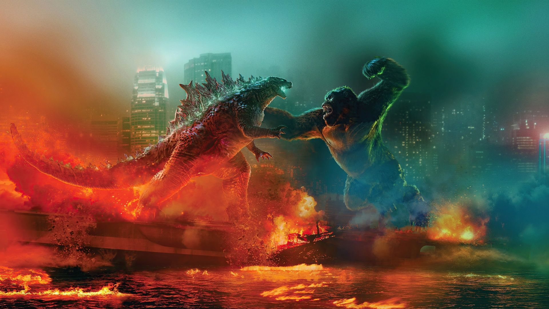 Godzilla vs. Kong Backdrop