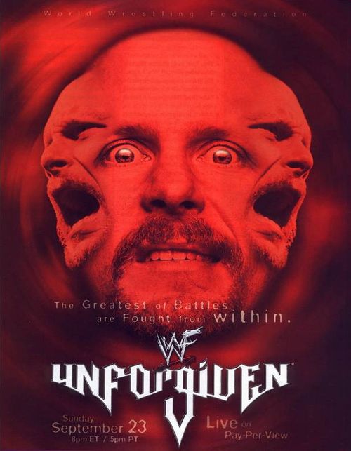 WWE Unforgiven 2001 Poster