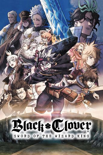 Upcoming Black Clover: Sword of the Wizard King Poster