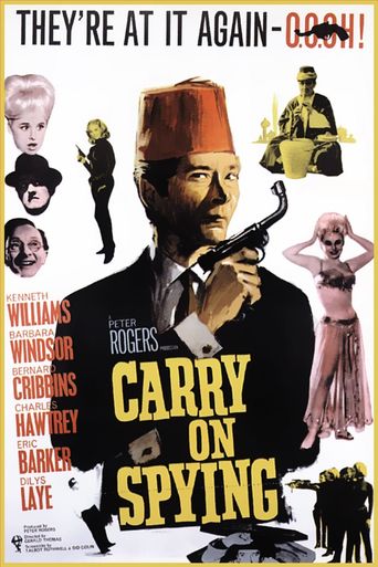  Carry on Spying Poster