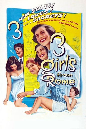  Three Girls from Rome Poster