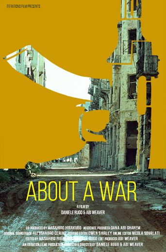  About a war Poster