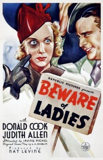  Beware Of Ladies Poster
