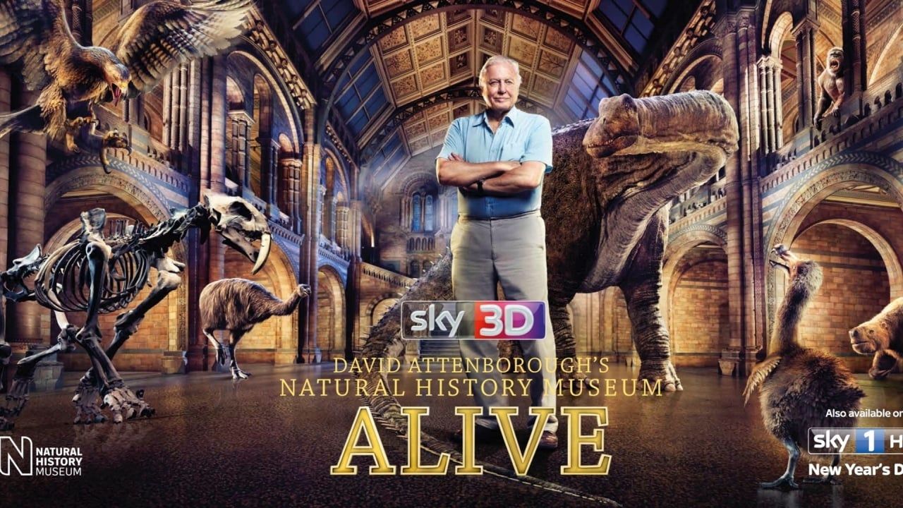 David Attenborough's Natural History Museum Alive Backdrop
