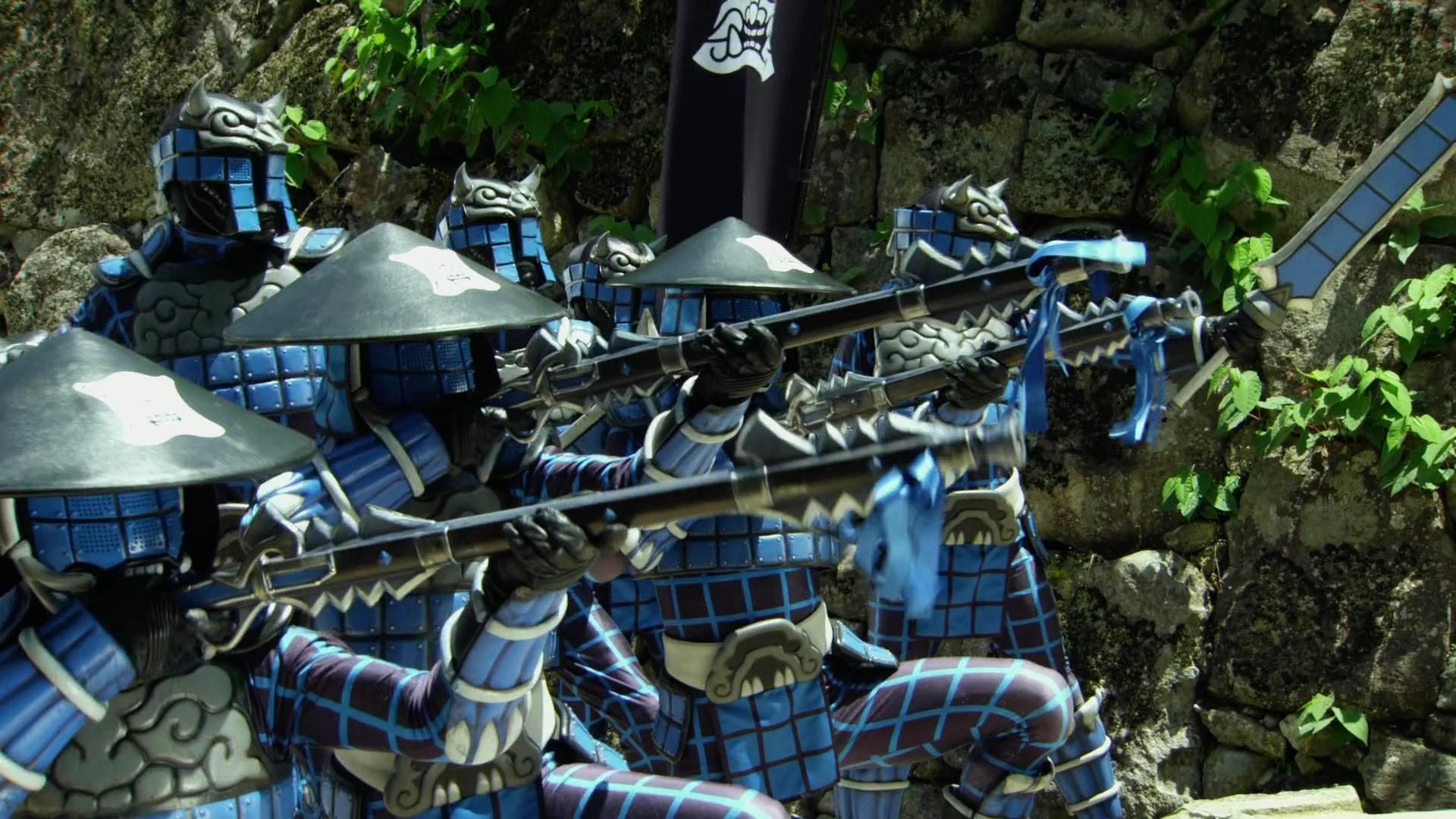 Shuriken Sentai Ninninger The Movie: The Dinosaur Lord's Splendid Ninja Scroll! Backdrop