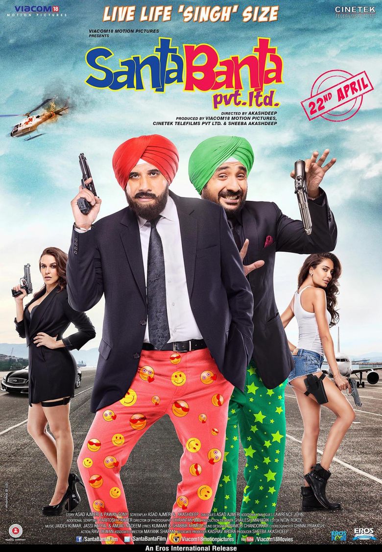Santa Banta Pvt Ltd Poster