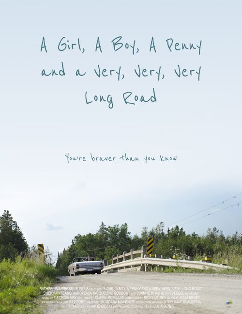 A Girl, a Boy, a Penny and a Very, Very, Very Long Road Poster