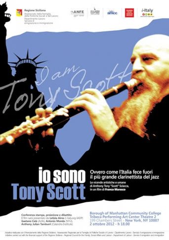  Io sono Tony Scott, ovvero come l'Italia fece fuori il più grande clarinettista del jazz Poster