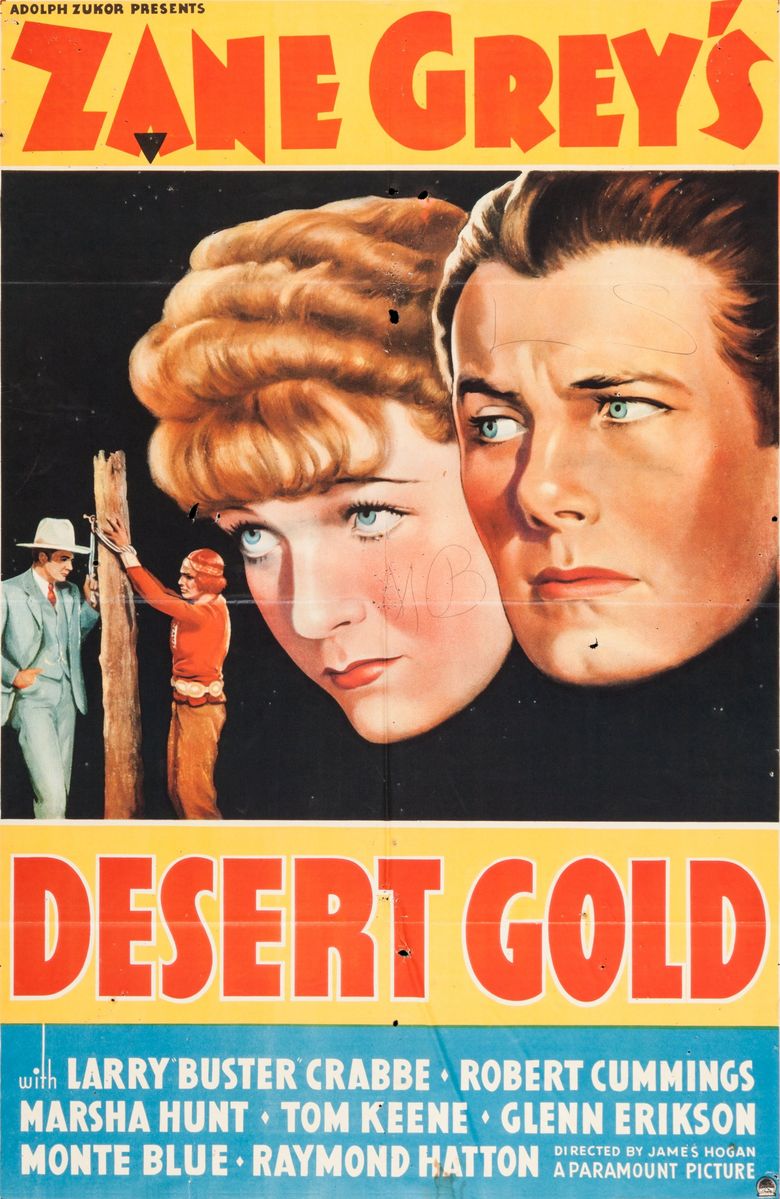 Desert Gold Poster