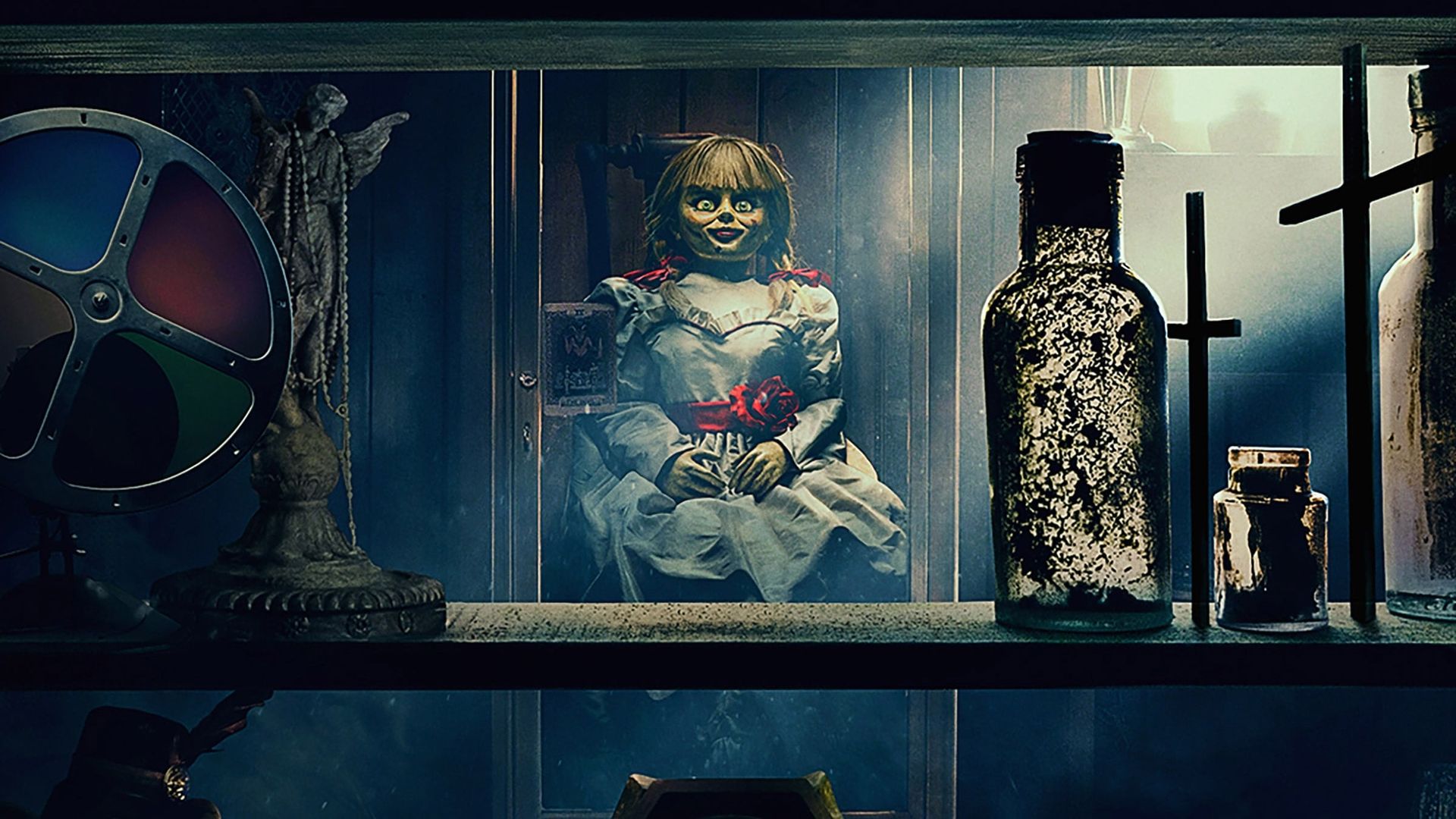 Annabelle Comes Home Backdrop