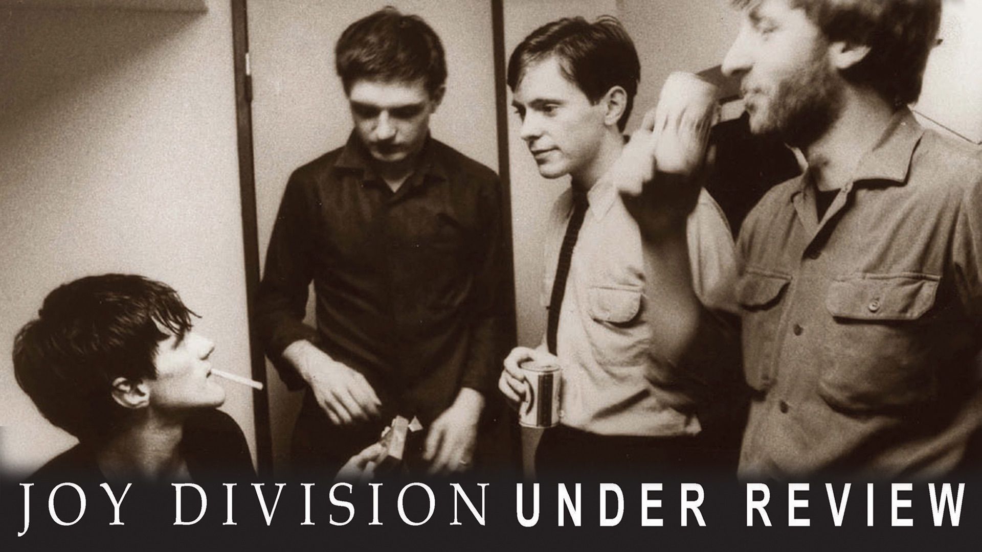 Joy Division - Under Review Backdrop