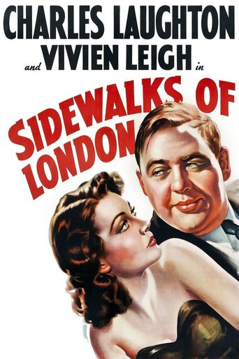  Sidewalks of London Poster