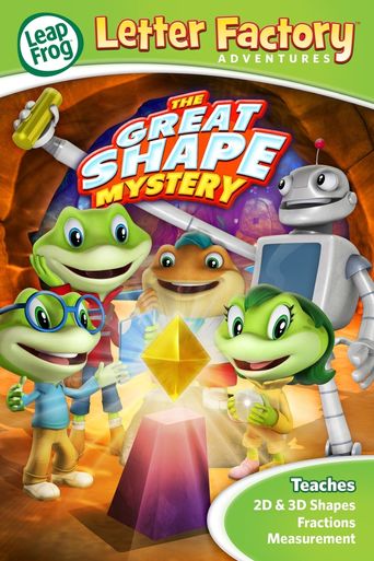  LeapFrog Letter Factory Adventures: The Great Shape Mystery Poster