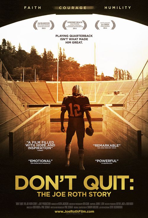 Don't Quit: The Joe Roth Story: User Lists | Reelgood