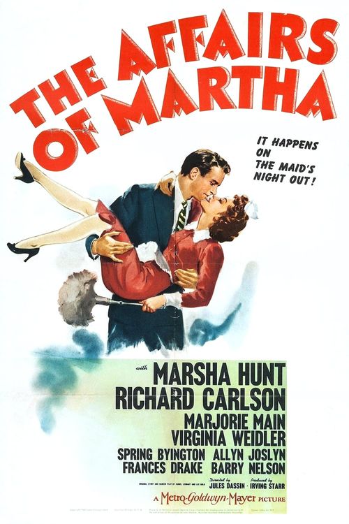 The Affairs of Martha Poster