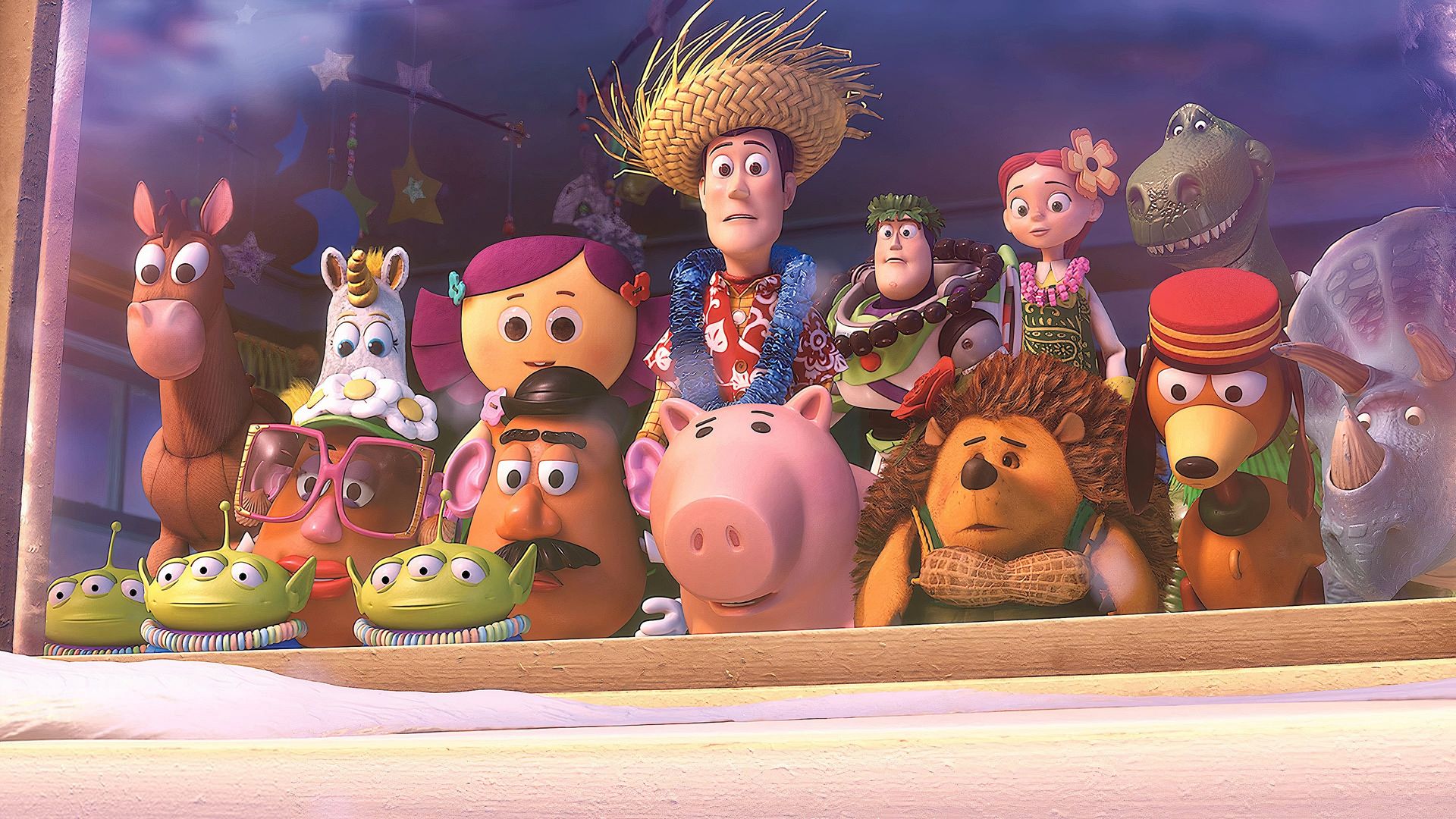 Toy Story Toons: Hawaiian Vacation Backdrop