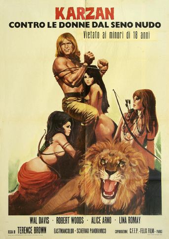  The Lustful Amazons Poster