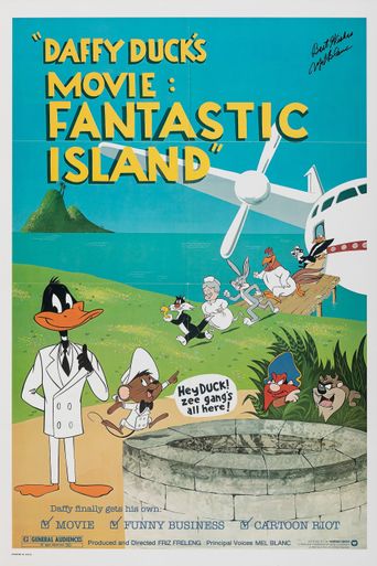  Daffy Duck's Movie: Fantastic Island Poster