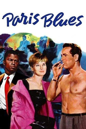  Paris Blues Poster