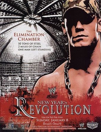  WWE New Year's Revolution 2006 Poster