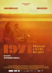  1971 Motorcycle Heart Poster