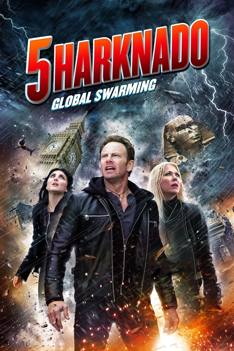 Sharknado 5: Global Swarming Poster