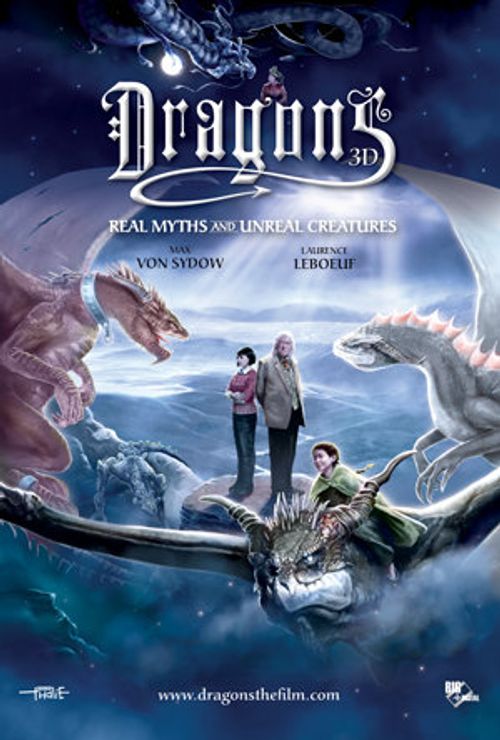 Dragons 3D Poster