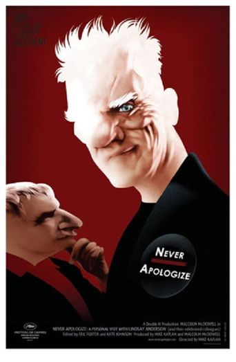  Never Apologize Poster