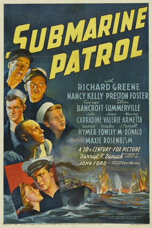Submarine Patrol Poster