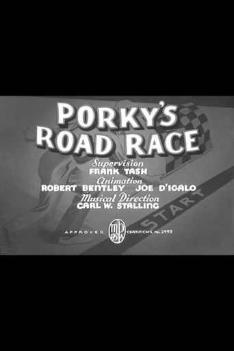  Porky's Road Race Poster