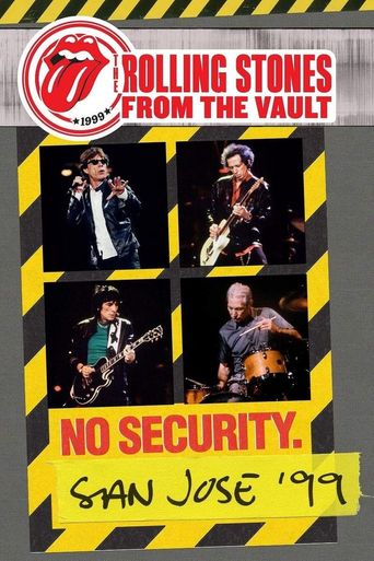  The Rolling Stones - From The Vault: No Security San Jose '99 Poster